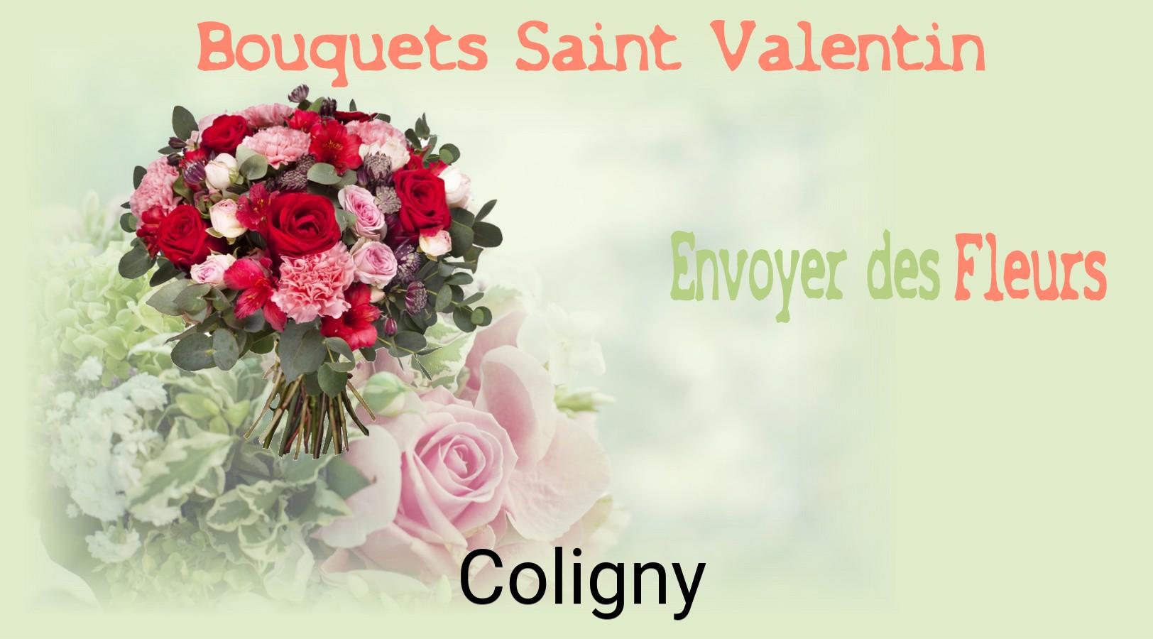 Roses de Saint-Valentin livrées à Coligny